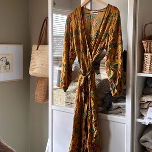Faithfull the Brand x Anthropologie wrap dress